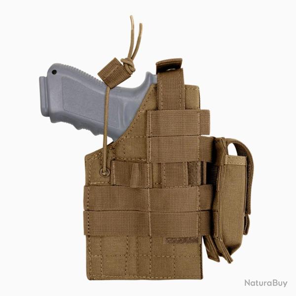 Holster Glock 17/35 ambidextre Coyote Brown Ambidextre