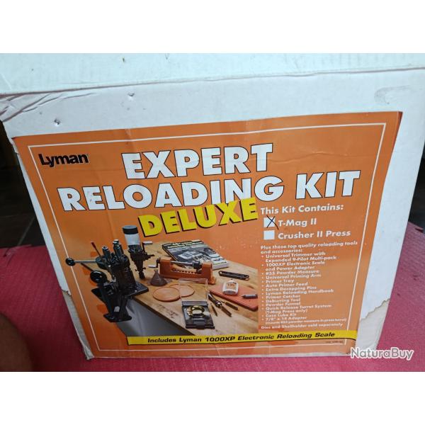 Kit de rechargement Lyman expert reloading  Deluxe T-mag 2