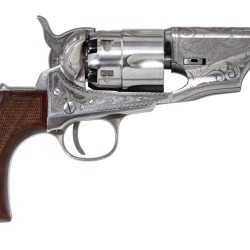 REVOLVER &Agrave; POUDRE NOIRE PIETTA 1862 COLT POCKET POLICE SALOON THUNDERER GRAV&Eacute; 3" .44 PN