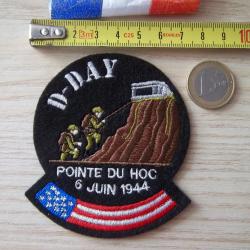 &eacute;cusson D-Day Pointe du Hoc 6 juin 1944 Calvados insigne