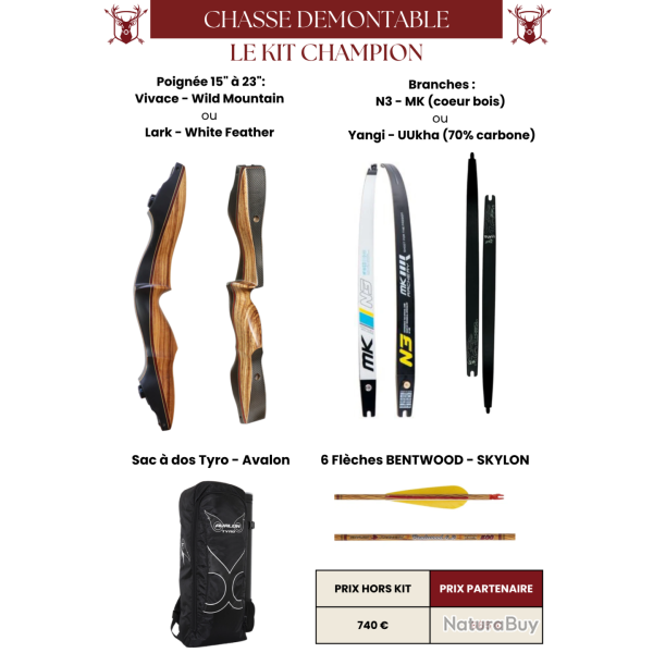 Kit Champion - Chasse D�montable