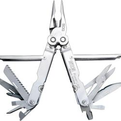 Multi-outil SOG PowerLock - Nylon Sheath Lame Acier Inox Manche Inox Etui Nylon USA SOGS60NCP