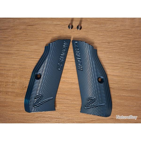 Plaquettes d'origine (bleues) aluminium CZ Shadow 2