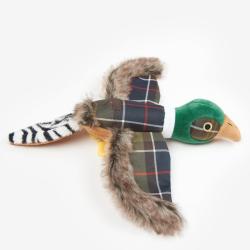 Jouet pour chien Faisan - Tartan - Barbour - Tartan / Taille unique
