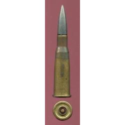 8 mm Lebel tra&ccedil;ante - balle cuivre &eacute;tam&eacute;e - &eacute;tui laiton Mle 1886 D (am) - p&eacute;riode Guerre 39-45
