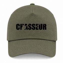 Casquette CHASSEUR - Kaki / Noir