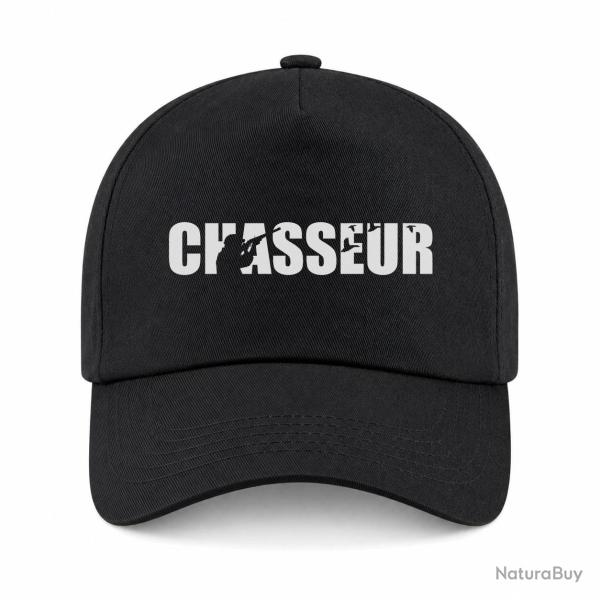 Casquette CHASSEUR - Noir