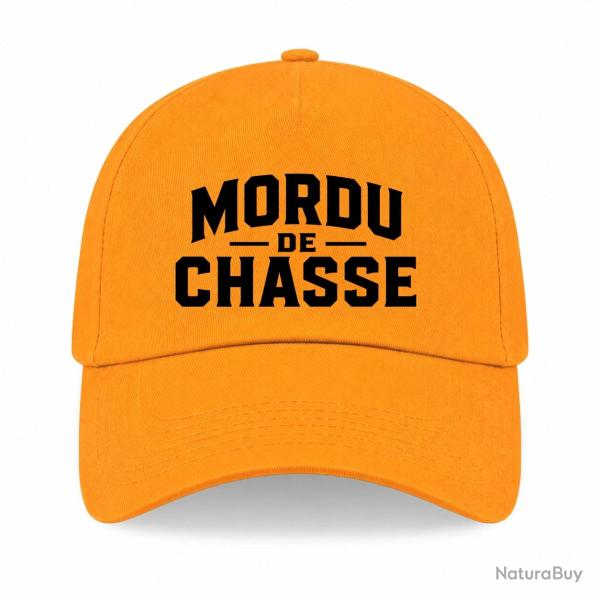 Casquette Chasseur - Mordu de chasse - Jaune