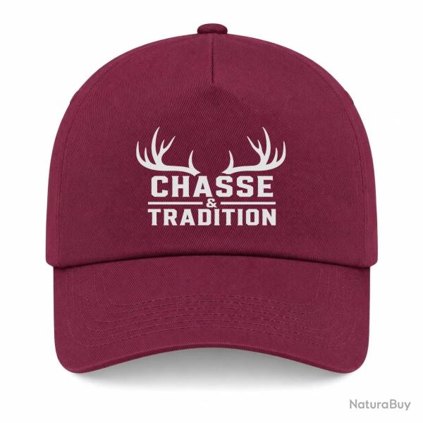Casquette Chasse - Chasse et tradition - Panache - Bordeaux