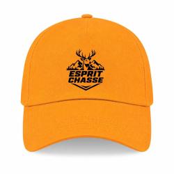 Casquette Chasse - Esprit chasse - Cerf des montagnes - Jaune