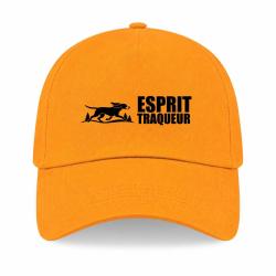 Casquette Chasse - Esprit traqueur - Chien courant - Jaune