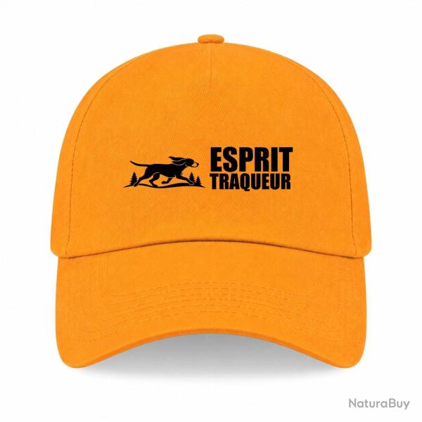 Casquette Chasse - Esprit traqueur - Chien courant - Jaune