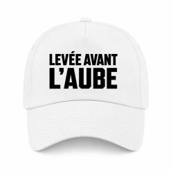 Casquette Chasse - Lev&eacute;e avant l'aube - Collection femme - Blanc