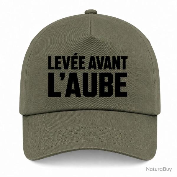 Casquette Chasse - Lev�e avant l'aube - Collection femme - Kaki / Noir