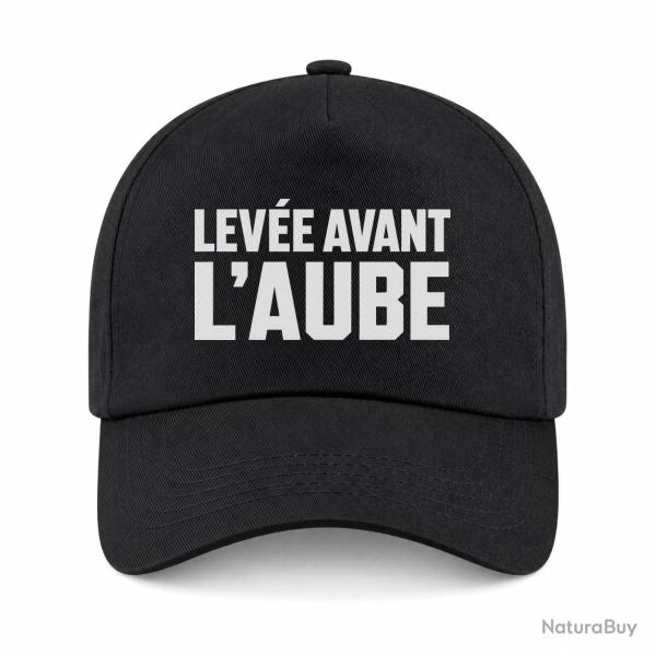 Casquette Chasse - Lev�e avant l'aube - Collection femme - Noir