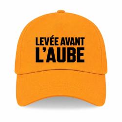 Casquette Chasse - Lev&eacute;e avant l'aube - Collection femme - Jaune