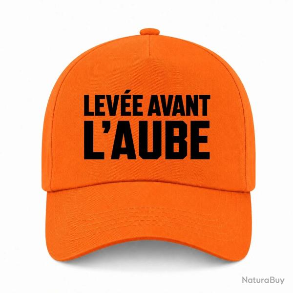 Casquette Chasse - Lev�e avant l'aube - Collection femme - Orange