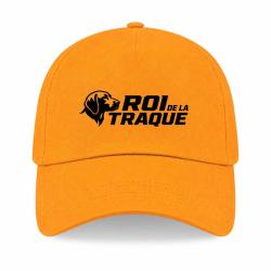 Casquette Chasse - Roi de la traque - Chien courant - Jaune