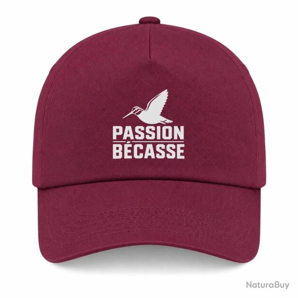 Casquette Chasse - Passion b�casse - Oiseau en vol - Bordeaux