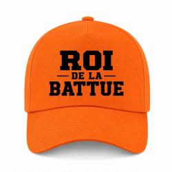 Casquette Chasse - Roi de la battue - Orange - Orange