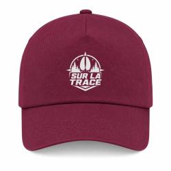 Casquette Chasse - Sur la trace - Empreinte de sanglier - Bordeaux