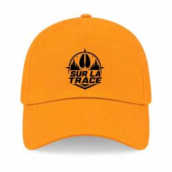 Casquette Chasse - Sur la trace - Empreinte de sanglier - Jaune