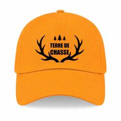 Casquette Chasse - Terre de chasse - Bois de cerf - Jaune