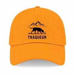 Casquette Chasse - Traqueur - Chien des montagnes - Jaune
