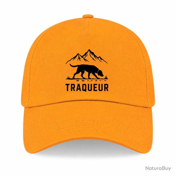 Casquette Chasse - Traqueur - Chien des montagnes - Jaune