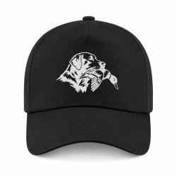 Casquette Chasse - Compagnon de chasse - Chien au canard - Noir