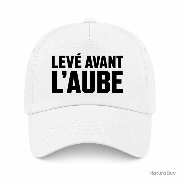 Casquette Chasse - Lev� avant l'aube - Collection homme - Blanc