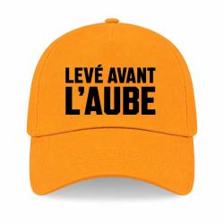 Casquette Chasse - Lev&eacute; avant l'aube - Collection homme - Jaune