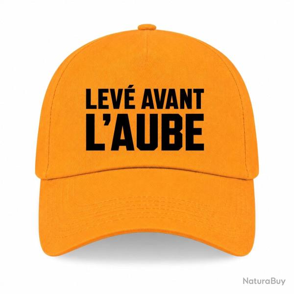 Casquette Chasse - Lev� avant l'aube - Collection homme - Jaune