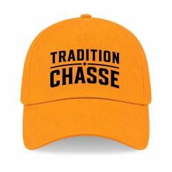 Casquette Chasse - Tradition chasse - Vintage - Jaune
