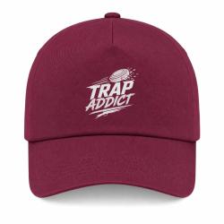 Casquette Ball Trap - Accro au Trap - Passion plateaux - Bordeaux