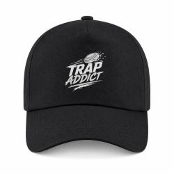 Casquette Ball Trap - Accro au Trap - Passion plateaux - Noir