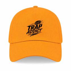 Casquette Ball Trap - Accro au Trap - Passion plateaux - Jaune