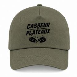 Casquette Ball Trap - Casseur de plateaux - Impact explosif - Kaki / Noir