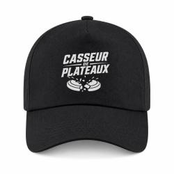 Casquette Ball Trap - Casseur de plateaux - Impact explosif - Noir