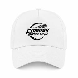 Casquette Ball Trap - Compak Sporting - Parcours rapide - Blanc