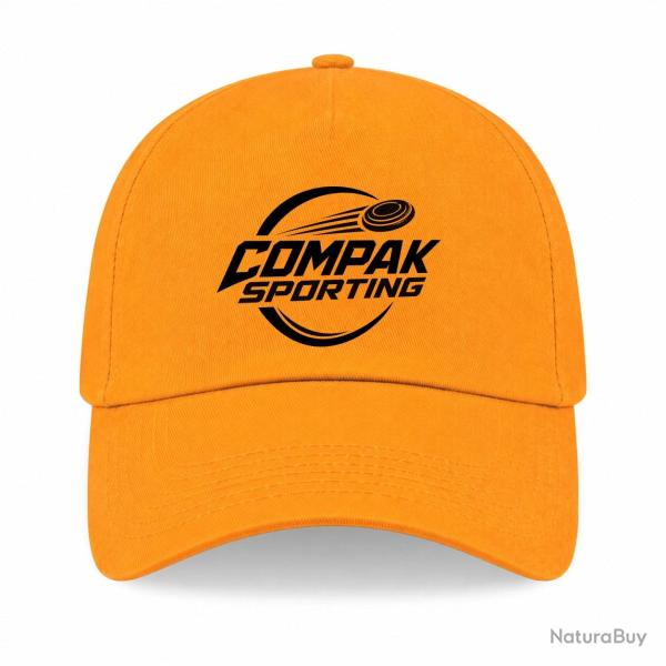 Casquette Ball Trap - Compak Sporting - Parcours rapide - Jaune