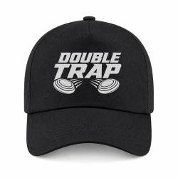 Casquette Ball Trap - Double Trap - Deux plateaux - Noir