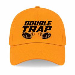 Casquette Ball Trap - Double Trap - Deux plateaux - Jaune