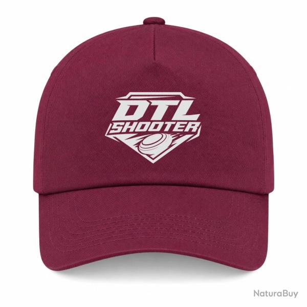 Casquette Ball Trap - DTL Shooter - Down The Line - Bordeaux
