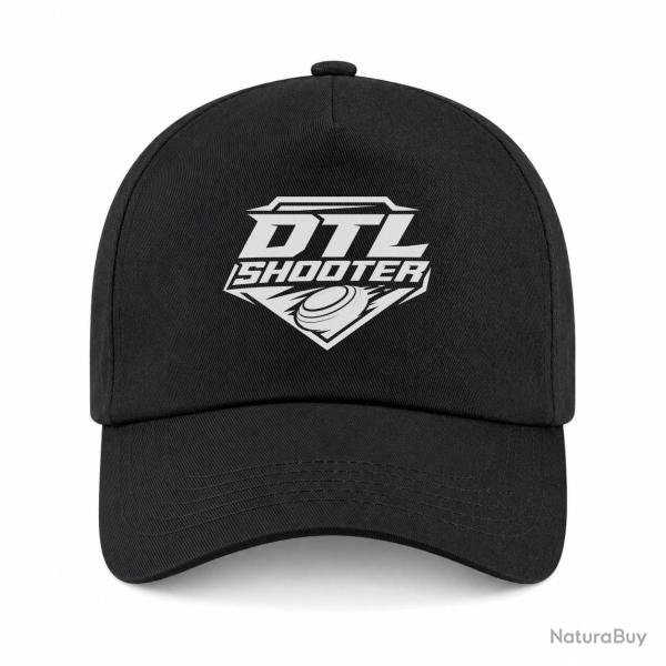 Casquette Ball Trap - DTL Shooter - Down The Line - Noir