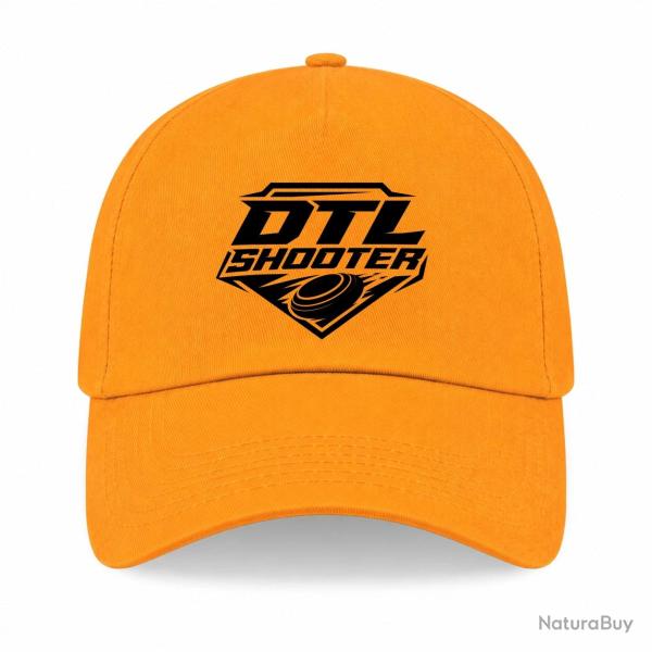 Casquette Ball Trap - DTL Shooter - Down The Line - Jaune