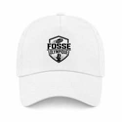 Casquette Ball Trap - Fosse olympique - Tir de comp&eacute;tition - Blanc