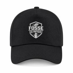 Casquette Ball Trap - Fosse olympique - Tir de comp&eacute;tition - Noir