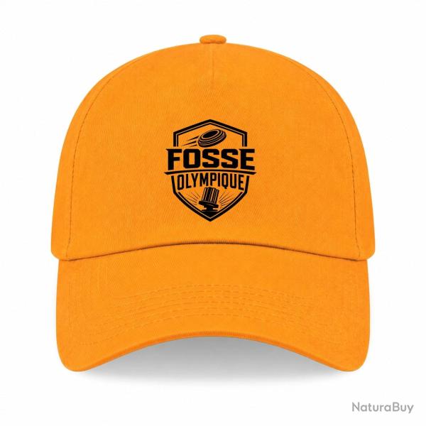Casquette Ball Trap - Fosse olympique - Tir de comp�tition - Jaune