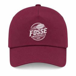 Casquette Ball Trap - Fosse universelle - S&eacute;rie de 25 - Bordeaux